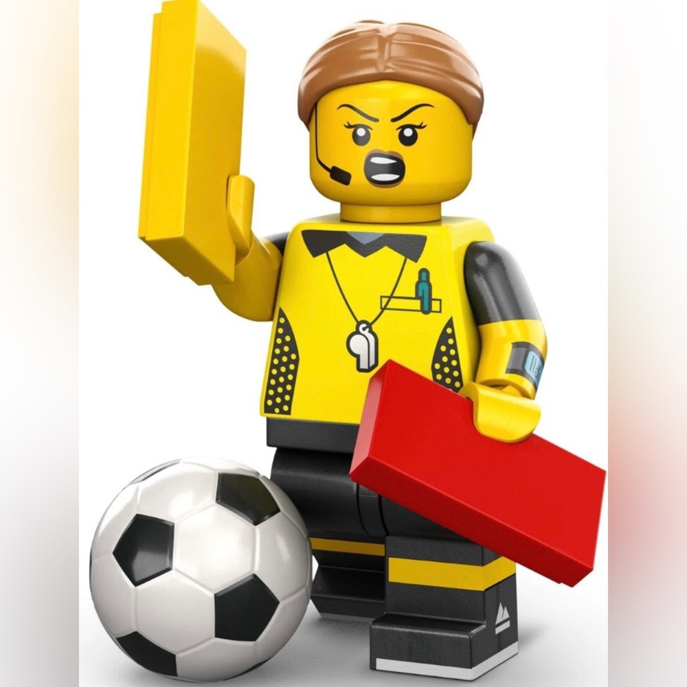 LEGO Football Referee Series 24 Collectible Minifigure 71037 New